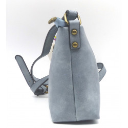 Bolso bandolera azul claro, Pepita Pérez. 13