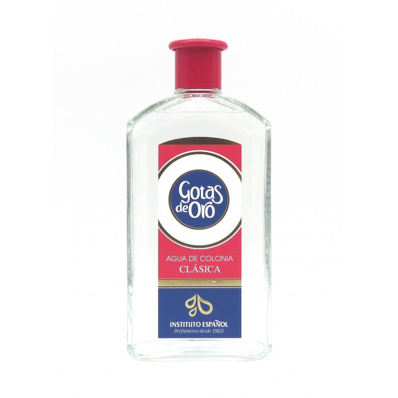 Colonia Gotas de oro, 600ml. envase de cristal Instituto Español Colonia Gotas de oro, 600ml. envase de cristal Instituto Español