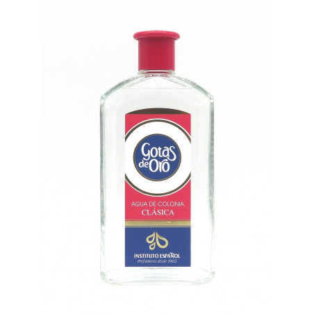 Colonia Gotas de oro, 600ml. envase de cristal Instituto Español