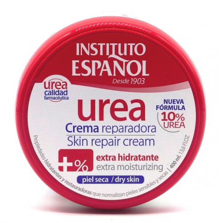 Crema corporal de 10% de urea, 400ml I.Español
