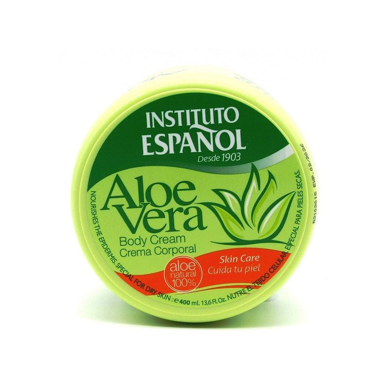 Crema corporal de Aloe Vera, 400ml I.Español
