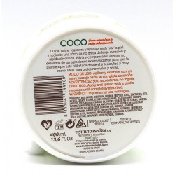 Crema corporal de Coco, 400ml I.Español