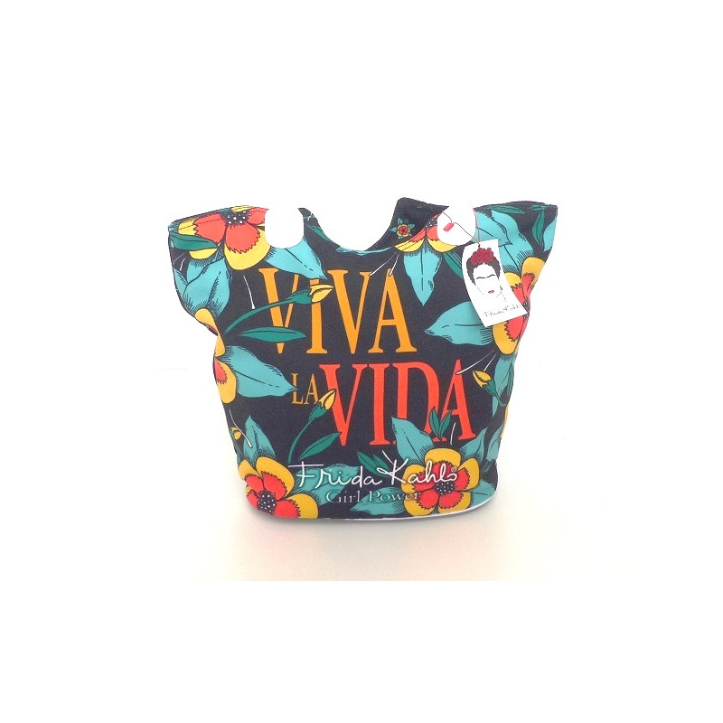 Bolsa playa grande, flexible, Frida Kahlo 90 Bolsa playa grande, flexible, Frida Kahlo 90