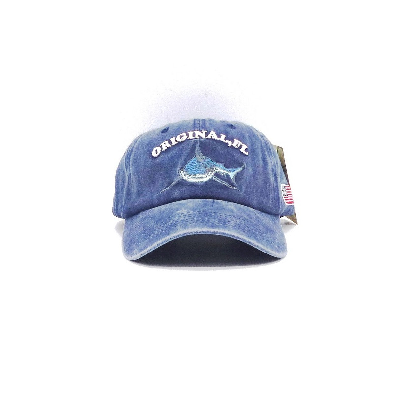 Gorra con visera, adaptable, bordado tiburón,  de  Glöko 5133