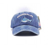 Gorra con visera, adaptable, bordado tiburón,  de  Glöko 5133