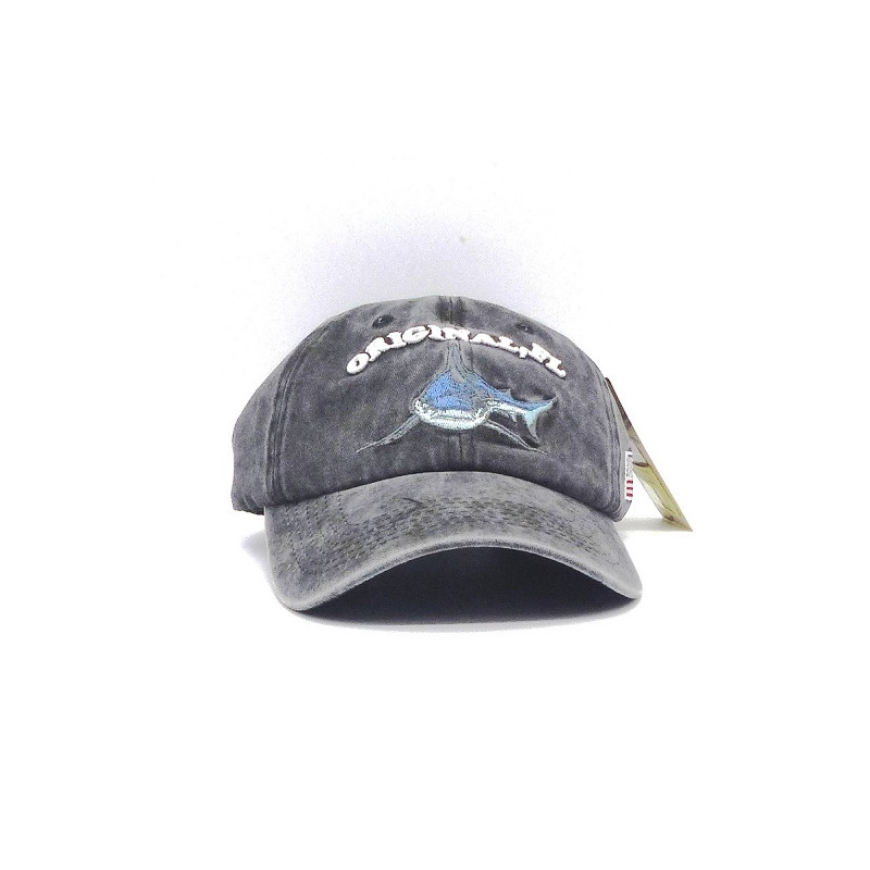 Gorra con visera, adaptable, bordado tiburón,  de  Glöko 5133
