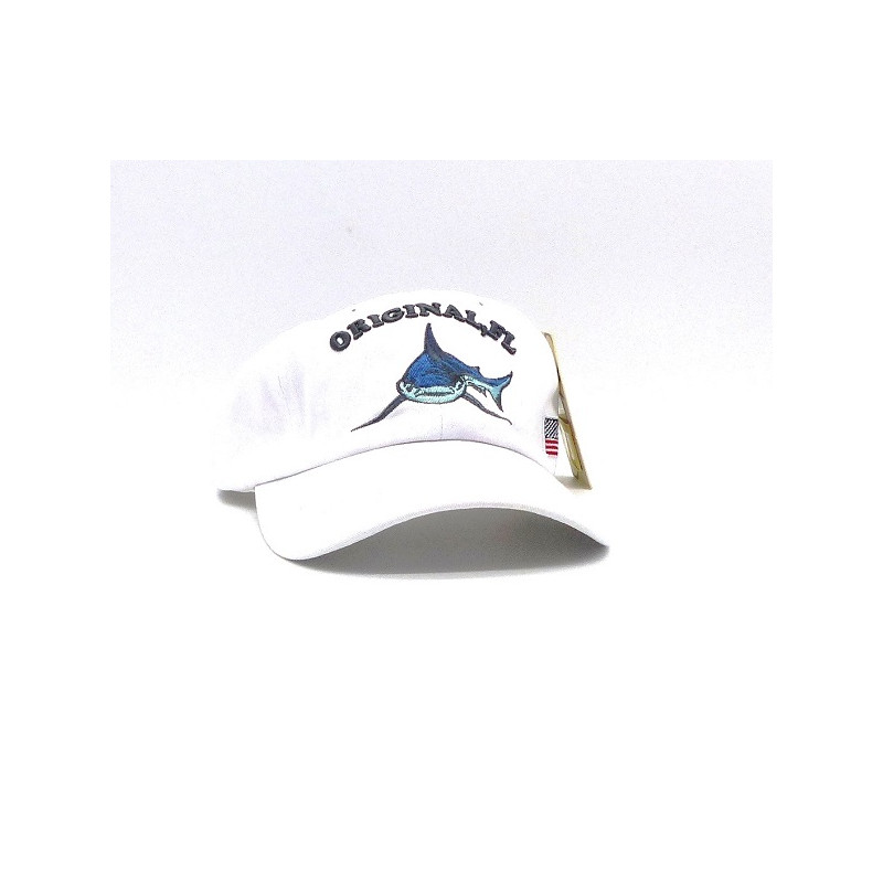 Gorra con visera, adaptable, bordado tiburón,  de  Glöko 5133