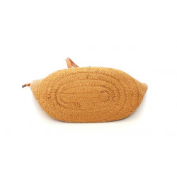 Cesto grande, ligero, de hombro, rígido, fibra vegetal, Privata