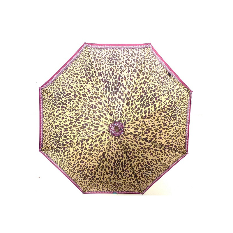 Paraguas, grande, de gayato, anti-viento, automático, estampado, Perletti.