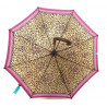 Paraguas, grande, de gayato, anti-viento, automático, estampado, Perletti.