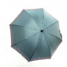 Paraguas, grande, de gayato, anti-viento, automático, con cenefa, Perletti.