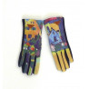 Conjunto de bufanda grande + guantes,  "Calle en Murnau" 1909 de Wassily Kandinsky