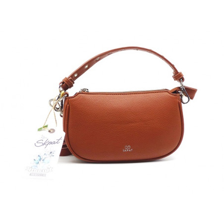 Bolso pequeño, de mano o bandolera, rígido, de Skpat 042