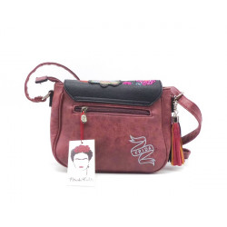 Bolso mediano bandolera, rígido, de Frida Kahlo 207