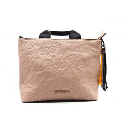 Bolso mediano, de mano o bandolera, rígido, de Lois 081