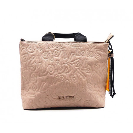 Bolso mediano, de mano o bandolera, rígido, de Lois 081