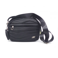 Bolso  mediano, bandolera, peso ligero, flexible,  de poliéster, Carolina,  de Skechers 352