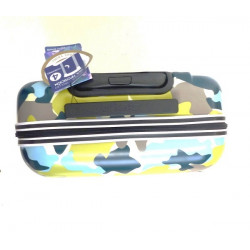 Maleta cabina, ligera,  rigida  con mango telescópico, estampada,  Camo, de Skpat 102