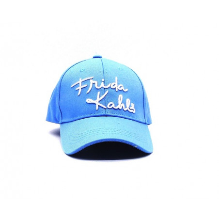 Gorra con visera, adaptable, estampado liso con bordado de Frida, con agujeros transpirables, de Frida Kahlo 5139