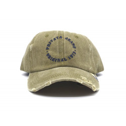 Gorra con visera, adaptable, con agujeros para transpirar, estampado liso, bordado: Privata Jeans-Original 1978 de Privata 308