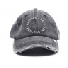 Gorra con visera, adaptable, con agujeros para transpirar, estampado liso, bordado: Privata Jeans-Original 1978 de Privata 308