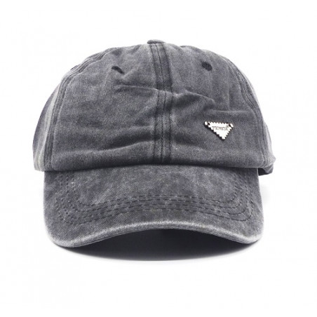 Gorra con visera, adaptable,con agujeros para transpirar, estampado liso, de Privata 078