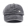 Gorra con visera, adaptable,con agujeros para transpirar, estampado liso, de Privata 078