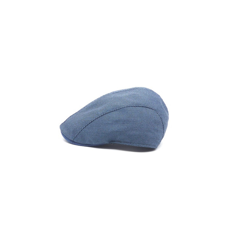 Gorra con visera, flexible, con forro, azul, de Paula, 313