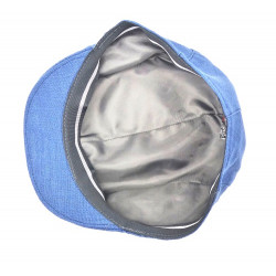 Gorra con visera, flexible, super ligera, con forro, azul, de Paula, 315