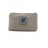 Monedero, tarjetero, pequeño, flexible, estampado gris,  Mafalda, 096
