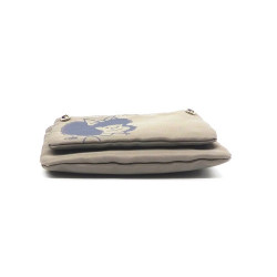 Monedero, tarjetero, pequeño, flexible, estampado gris,  Mafalda, 096
