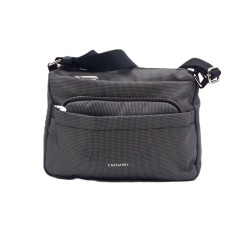Bolso mediano, de bandolera,  rígido, de nilón , bolsos Cacharel, 507