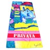 Toalla grande de playa, Diseños de arte, 100% poliéster,  de Privata. 06