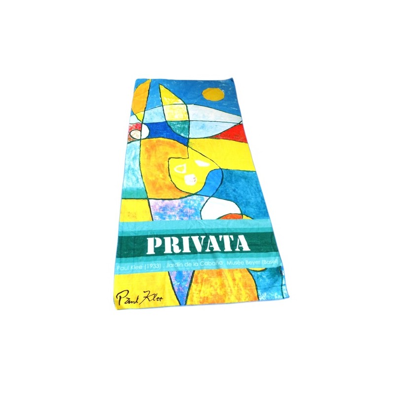 Toalla grande de playa, Diseños de arte, 100% poliéster,  de Privata. 06