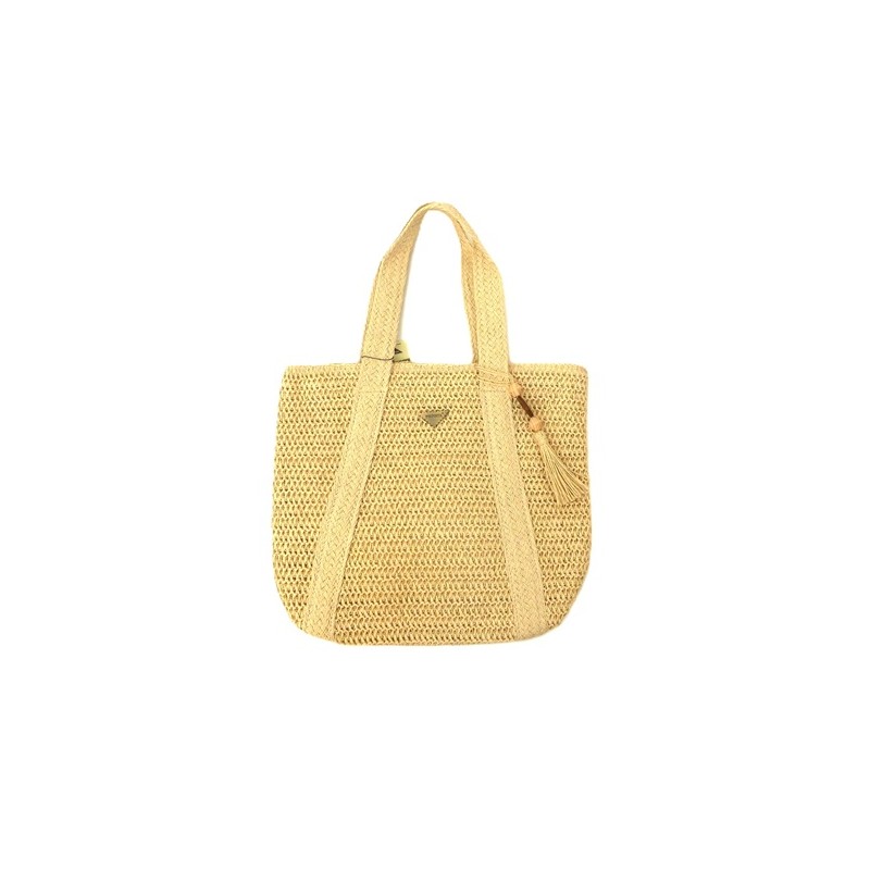 Bolso muy grande, de hombro, mini peso, flexible, de fibra vegetal , bolsos Privata, 419