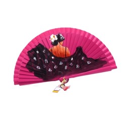Abanicos artesanales, abanicos originales, abanicos pintados a mano. Regalos mujer originales.