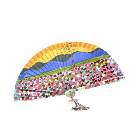 Abanicos artesanales, abanicos originales, abanicos pintados a mano. Regalos mujer originales.