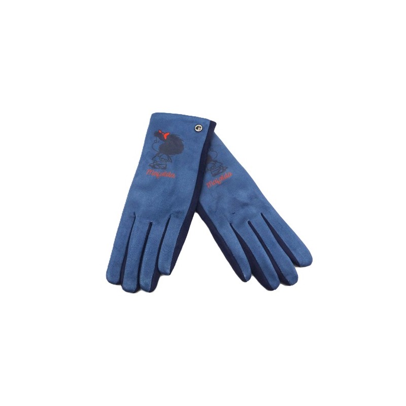 Guantes mujer, guantes Mafalda, guantes táctiles, guantes adaptables