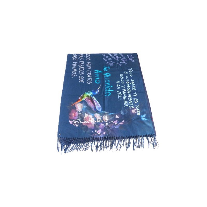 Bufandas mujer, bufandas Frida Kahlo, regalos originales mujer