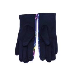 Guantes adaptables, táctiles, regalos mujer, azul, de Frida Kahlo 126