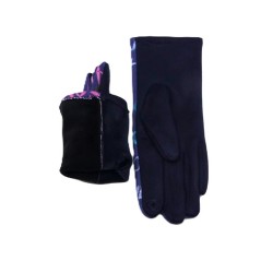 Guantes adaptables, táctiles, regalos mujer, azul, de Frida Kahlo 126