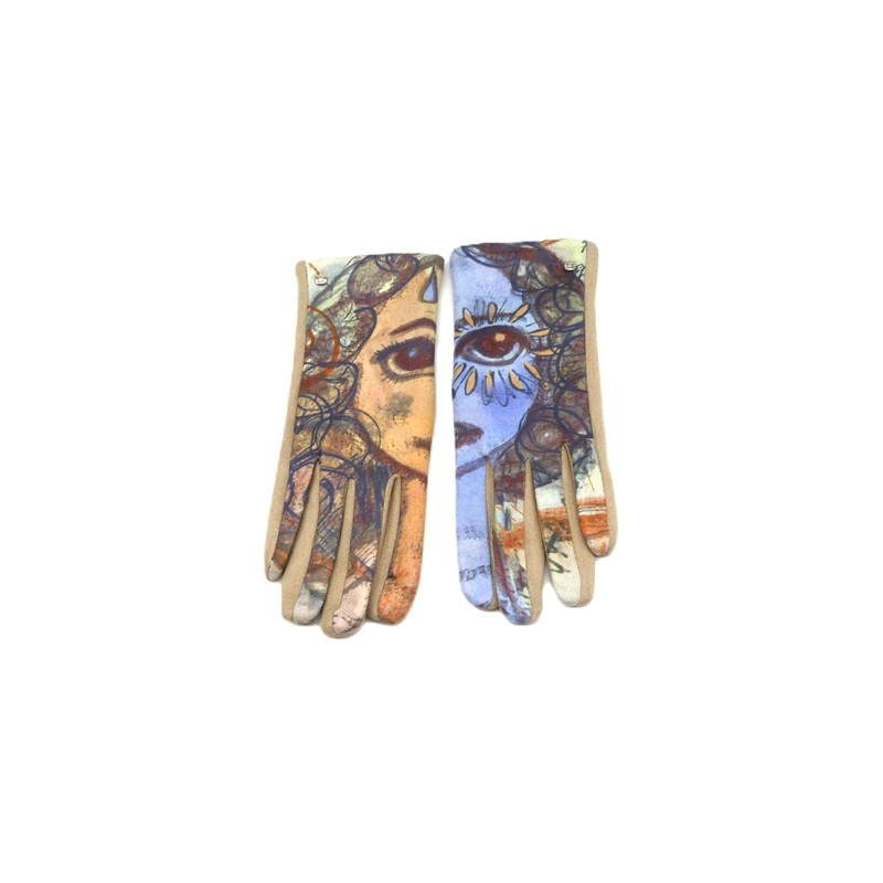 Guantes, guantes Frida Kahlo, regalos mujer