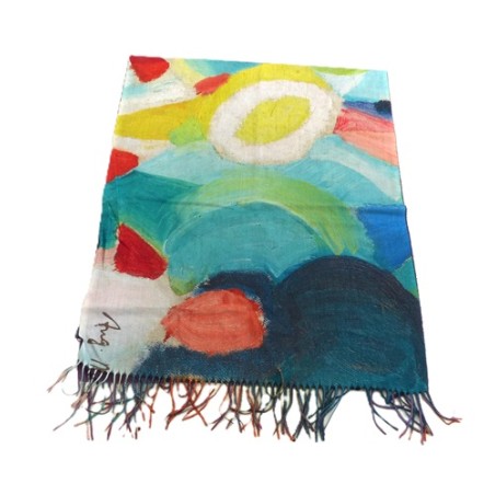 Bufanda grande mas guantes, conjunto arte, complementos Privata 190