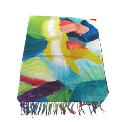 Bufanda grande mas guantes, conjunto arte, complementos Privata 190