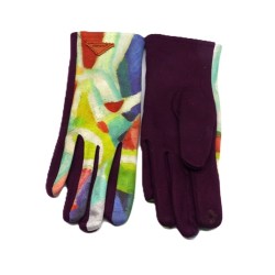 Bufanda grande mas guantes, conjunto arte, complementos Privata 190