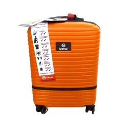 Juego de  3 maletas  extensible,  ligera,  rigida  con mango telescópico, lisa, de Benzi 199