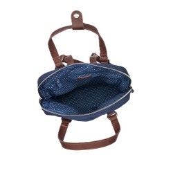 Mochila mediana mujer, color azul Skpat, 588, regalos originales mujer