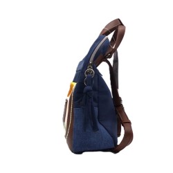 Mochila mediana mujer, color azul Skpat, 588, regalos originales mujer