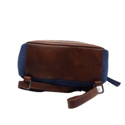 Mochila mediana mujer, color azul Skpat, 588, regalos originales mujer