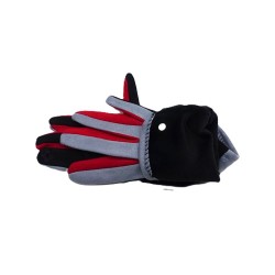 Guantes, adaptables, táctiles, estampado  azul-gris imagen de Mafalda, Mafalda 123